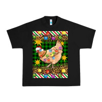 Black Christmas Chicken Urban Heavy Tee - Artiststas