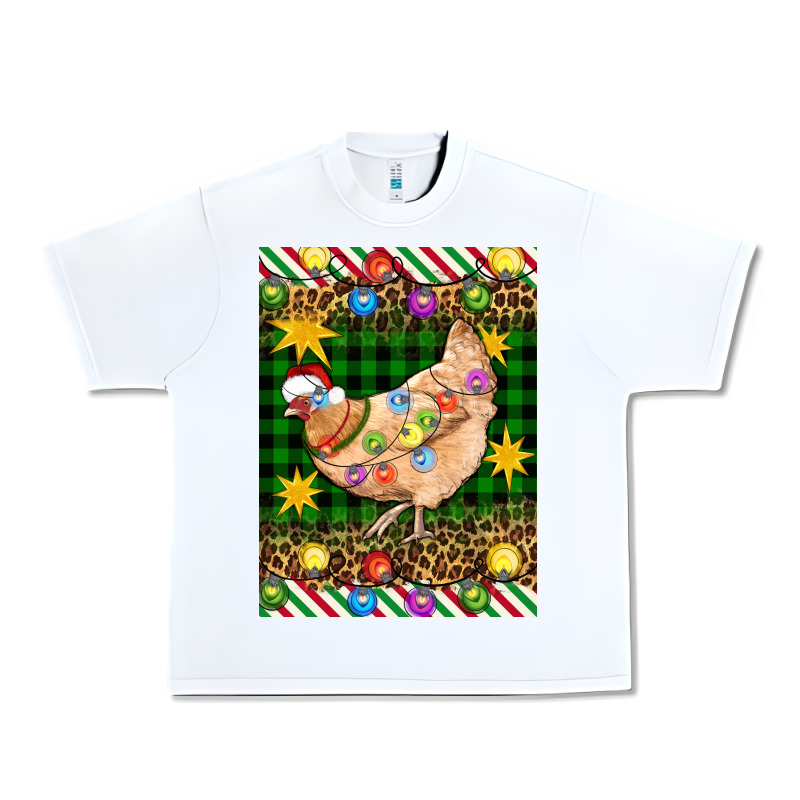Christmas Chicken Urban Heavy Tee by Artiststas | Teevron