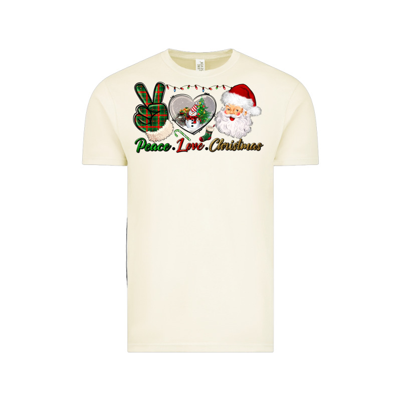 Peace Love Christmas Vintage Tee by BundleAndBundleShop | Teevron