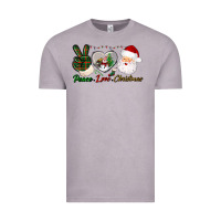 Vintage Zinc peace love christmas Vintage Tee - BundleAndBundleShop