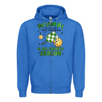 True Royal pickleball is my favorite season Zipper Hoodie - MaliasSmallBusiness