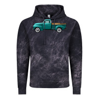 Cloud Black western truck left side view Vintage Hoodie - FaDigitalArtStudio