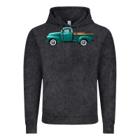Vintage Black western truck left side view Vintage Hoodie - FaDigitalArtStudio