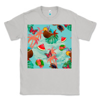 Moon Dust summer vibes seamless pattern Classic Tee - BundleAndBundleShop