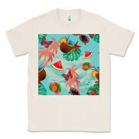 Natural summer vibes seamless pattern Classic Tee - BundleAndBundleShop