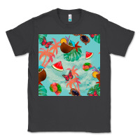 Smoke summer vibes seamless pattern Classic Tee - BundleAndBundleShop