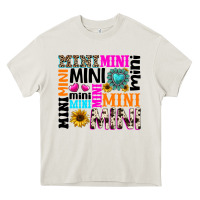 Cream mini gemstone sunflower Heavy Core Tee - texasbilliewilder