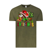 Vintage Olive tx christmas cowgirl Vintage Tee - AdoDesignShop