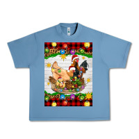 Pebble Blue Christmas coop animals Urban Heavy Tee - Artiststas