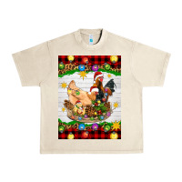 Sandshell Christmas coop animals Urban Heavy Tee - Artiststas