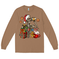Toasted Coconut christmas skeleton coffee Long Sleeve Tee - Jasminsmagicworld