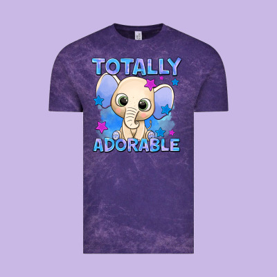 Totally Adorable Elephant Boy Vintage Tee Designed By Adodesignshop
