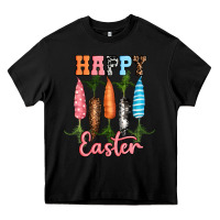 Black Happy Easter Heavy Core Tee - RanaPortraitStore
