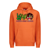 Carrot Peace Love Grinch Premium Hoodie - Bettercallsaul