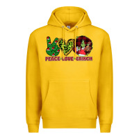 Lemon Peace Love Grinch Premium Hoodie - Bettercallsaul