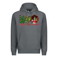 Rock Peace Love Grinch Premium Hoodie - Bettercallsaul