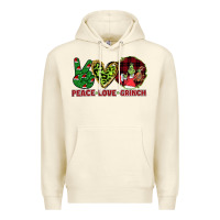 Sandshell Peace Love Grinch Premium Hoodie - Bettercallsaul