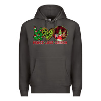 Smoke Peace Love Grinch Premium Hoodie - Bettercallsaul