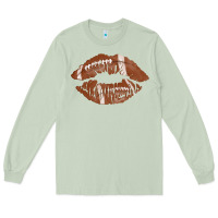 Matcha football lips Long Sleeve Tee - AdoDesignShop
