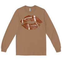 Toasted Coconut football lips Long Sleeve Tee - AdoDesignShop