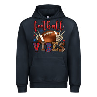Navy Football vibes red and blue Urban Hoodie - HowdyJamesFarm