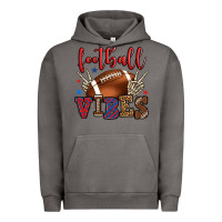 Pigment Tornado Football vibes red and blue Urban Hoodie - HowdyJamesFarm