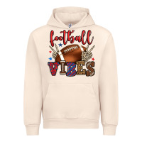 Sandshell Football vibes red and blue Urban Hoodie - HowdyJamesFarm
