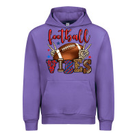 Tulip Football vibes red and blue Urban Hoodie - HowdyJamesFarm