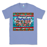 Colony Blue American babe leopard gemstone Classic Tee - Artiststas