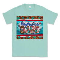 Seafoam American babe leopard gemstone Classic Tee - Artiststas