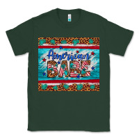 Sports Green American babe leopard gemstone Classic Tee - Artiststas