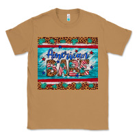 Toasted Coconut American babe leopard gemstone Classic Tee - Artiststas