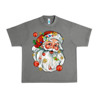 Tornado santa with little christmas Urban Heavy Tee - AdoDesignShop
