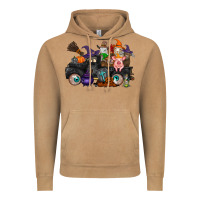 Vintage Camel halloween farm animals truck Vintage Hoodie - RacoonDesign