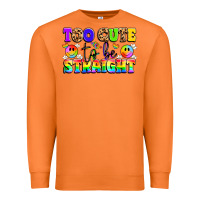 Carrot cute and colorful pride message Premium Sweatshirt - LillyAllenDesigns