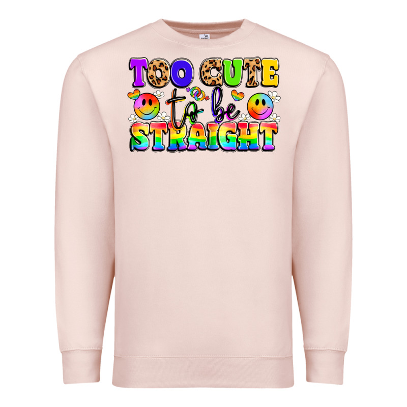 Cute And Colorful Pride Message Premium Sweatshirt by LillyAllenDesigns | Teevron
