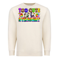 Sandshell cute and colorful pride message Premium Sweatshirt - LillyAllenDesigns