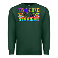 Sports Green cute and colorful pride message Premium Sweatshirt - LillyAllenDesigns