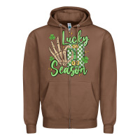Chestnut lucky season Zipper Hoodie - MaliasSmallBusiness