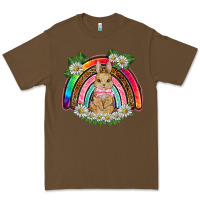 Cacao easter rabbit rainbow Premium Tee - BarkalooDesign