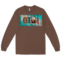 Chestnut western turquoise gigi license plate Long Sleeve Tee - BarkalooDesign