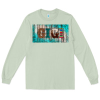 Matcha western turquoise gigi license plate Long Sleeve Tee - BarkalooDesign