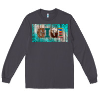Smoke western turquoise gigi license plate Long Sleeve Tee - BarkalooDesign