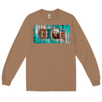 Toasted Coconut western turquoise gigi license plate Long Sleeve Tee - BarkalooDesign