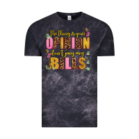 Cloud Black the thing is your opinion dont pay my bills Vintage Tee - AdoDesignShop