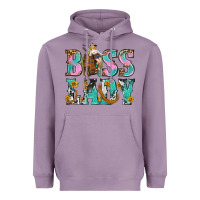 Lavender Boss Lady Heavyweight Hoodie - BundleAndBundleShop