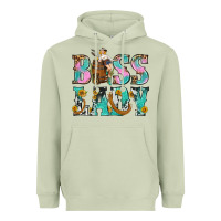 Matcha Boss Lady Heavyweight Hoodie - BundleAndBundleShop