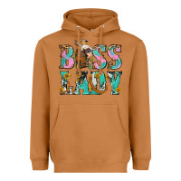 Meerkat Boss Lady Heavyweight Hoodie - BundleAndBundleShop
