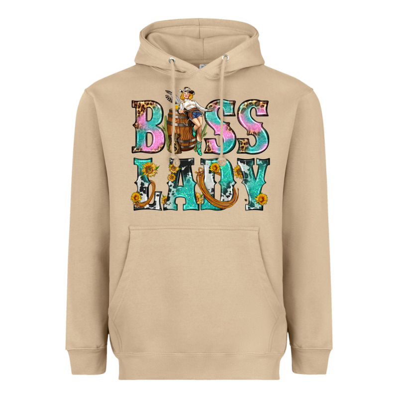 Boss Lady Heavyweight Hoodie by BundleAndBundleShop | Teevron