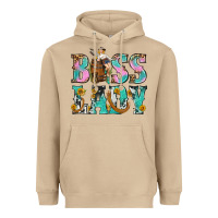 Mushroom Boss Lady Heavyweight Hoodie - BundleAndBundleShop